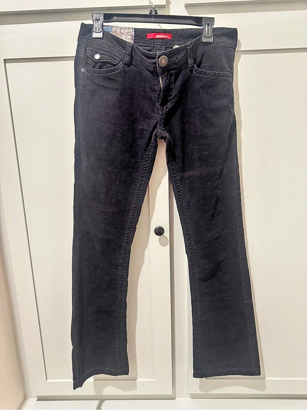 Unionbay Black Boot Cut Jeans Waist 9